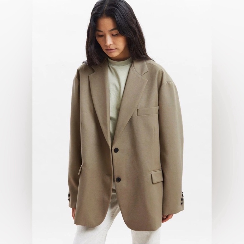 Frankie Shop Boyfriend Blazer, Desert Taupe, Onesize, great condition